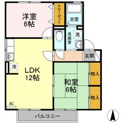 サンライズハイツ　Ｂ棟の物件間取画像